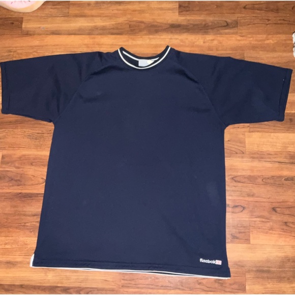 Reebok Navy Blue Short Sleeve Tee